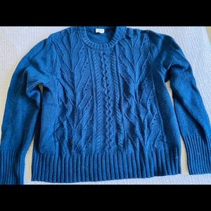 Navy J Crew Mercantile Sweater